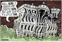WHITE HOUSE IN CHAOS by Monte Wolverton