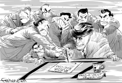 SANCTION PRESSURE by Frank Hansen