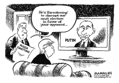 TRUMP, RUSSIA SANCTIONS AND PUTIN by Jimmy Margulies