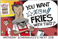 FAREWELL, SCARAMUCCI,  by Randy Bish