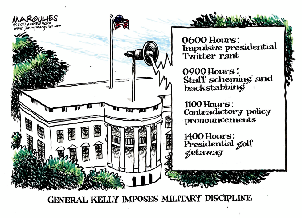 White House Chief of Staff Kelly color