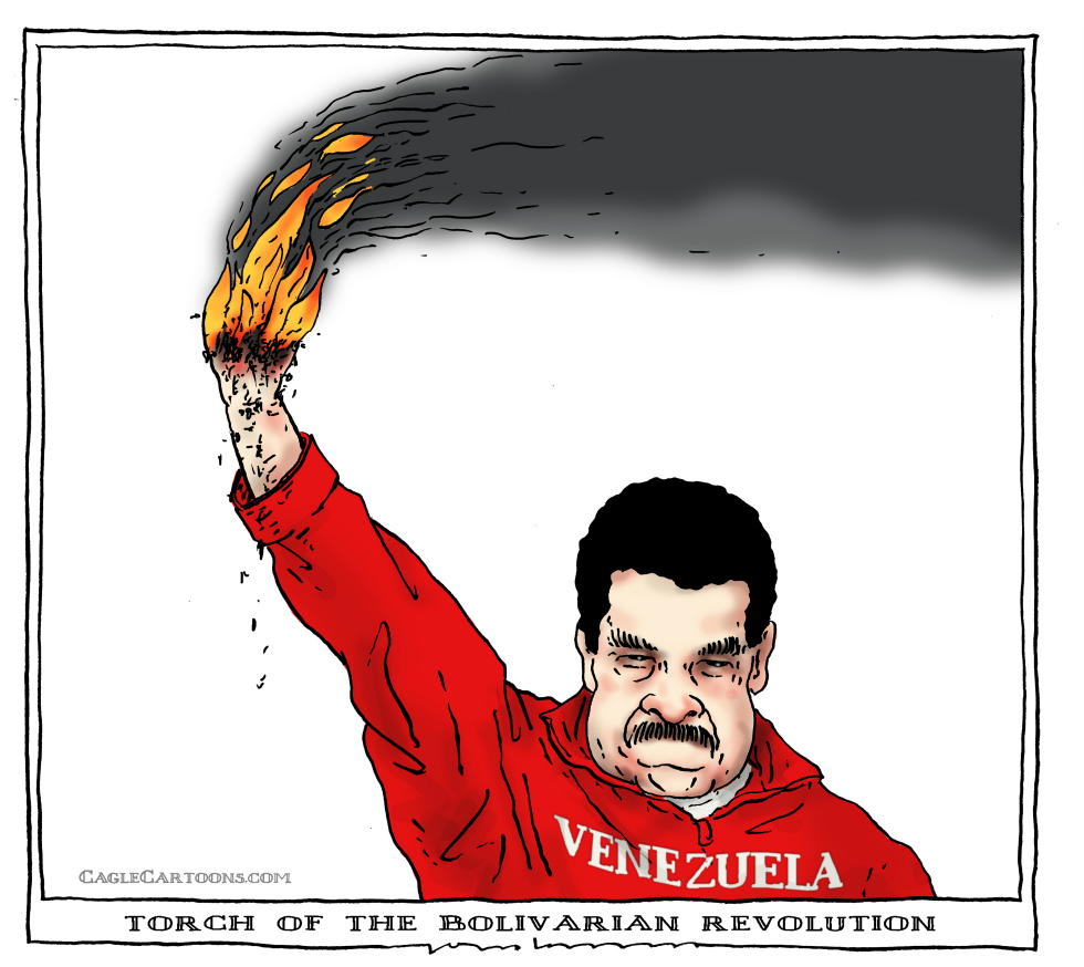 torch of the bolivarian revolution