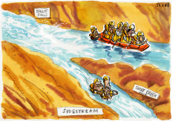 NOT MAINSTREAM BUT SIDESTREAM by Chris Slane
