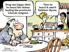 CLARK QUITS by Steve Nease