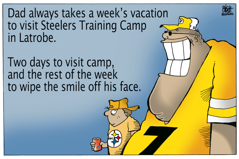 LOCAL- PA STEELERS TRAINING CAMP, COLOR