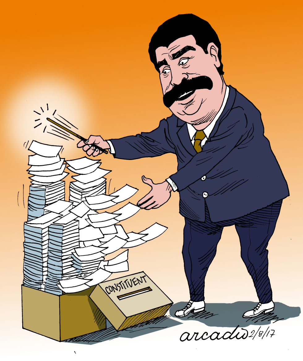 Maduro and the multiplications of the votes