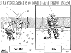 BUSH EN EL CAMPO DE JUEGO by R.J. Matson