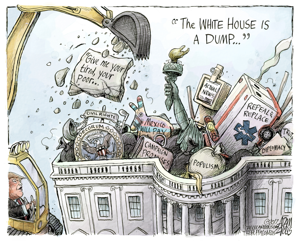 White House dump COLOR