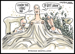 STRANGE BEDFELLOWS by J.D. Crowe