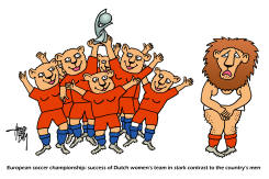 DUTCH WOMEN'S TEAM by Arend Van Dam