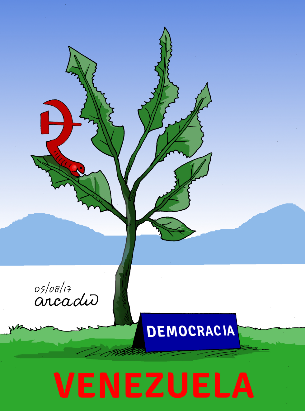  DEMOCRACIA BAJO ATAQUE by Arcadio Esquivel