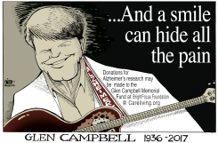GLEN CAMPBELL,  by Randy Bish