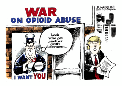 TRUMP, CHRISITIE AND OPIOID CRISIS  by Jimmy Margulies