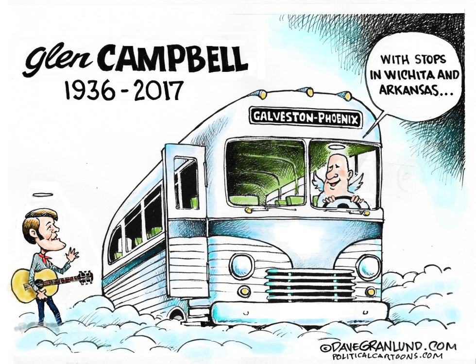  GLEN CAMPBELL TRIBUTE by Dave Granlund