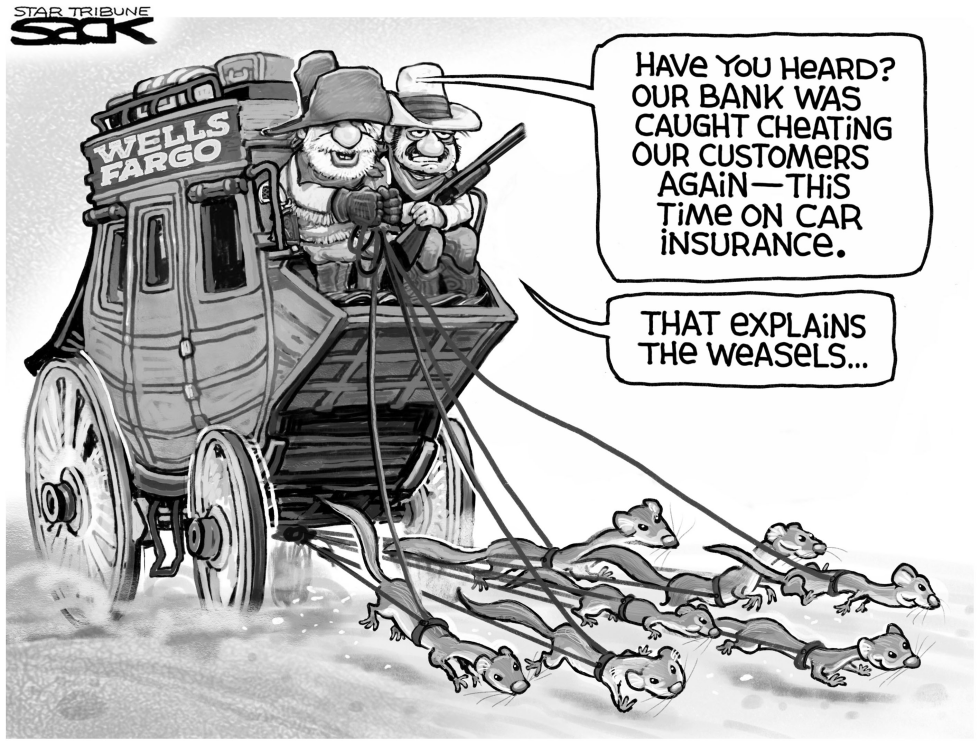  WELLS FARGO CHEATS by Steve Sack