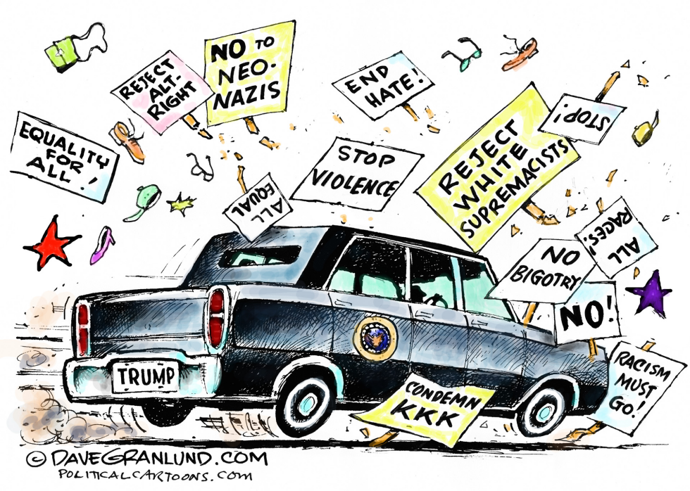 White Supremacists and Trump COLOR