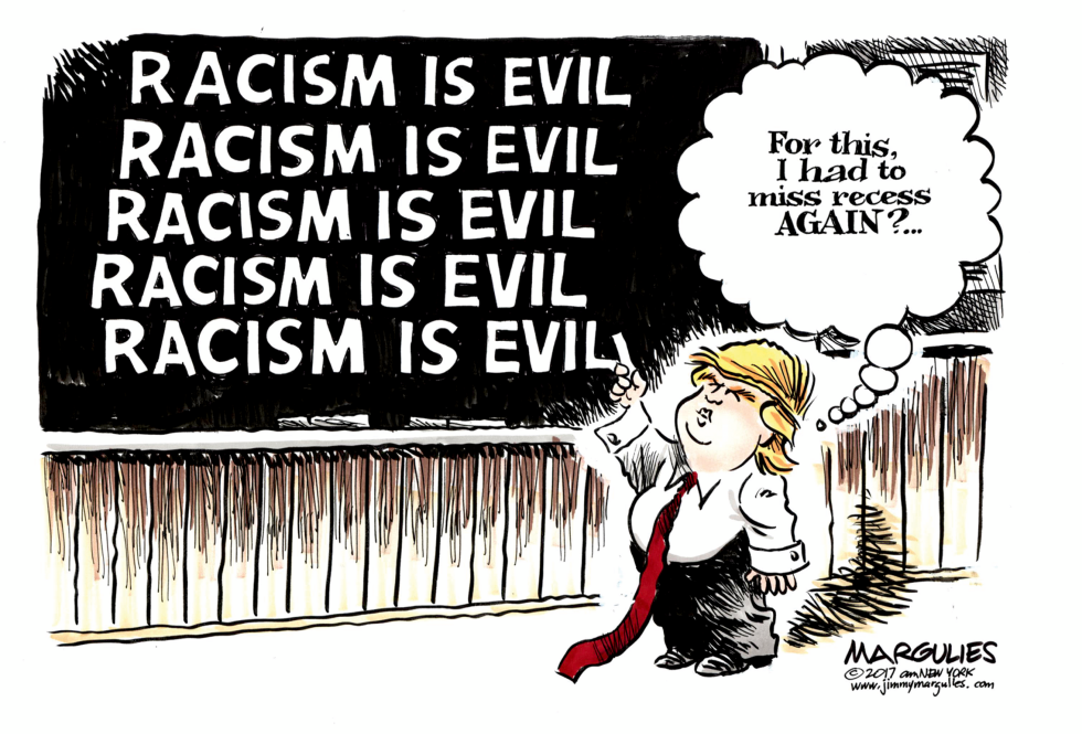 Trump and racism color