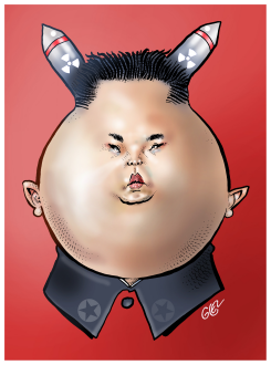 KIM JONG UN by Damien Glez