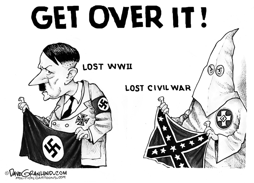 Neo-Nazis and KKK losers