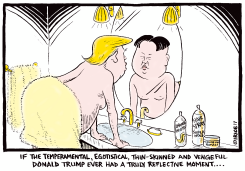 A TRULY TRUMP REFLECTIVE MOMENT by Ingrid Rice