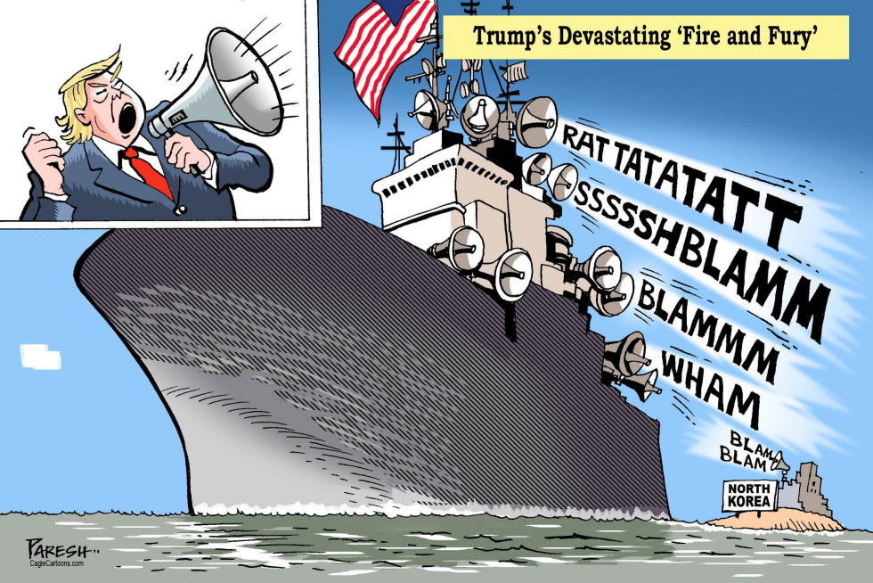 Trump's 'fire and fury'