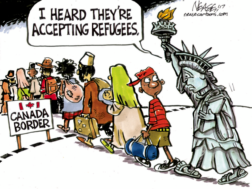 Refugee Crossing