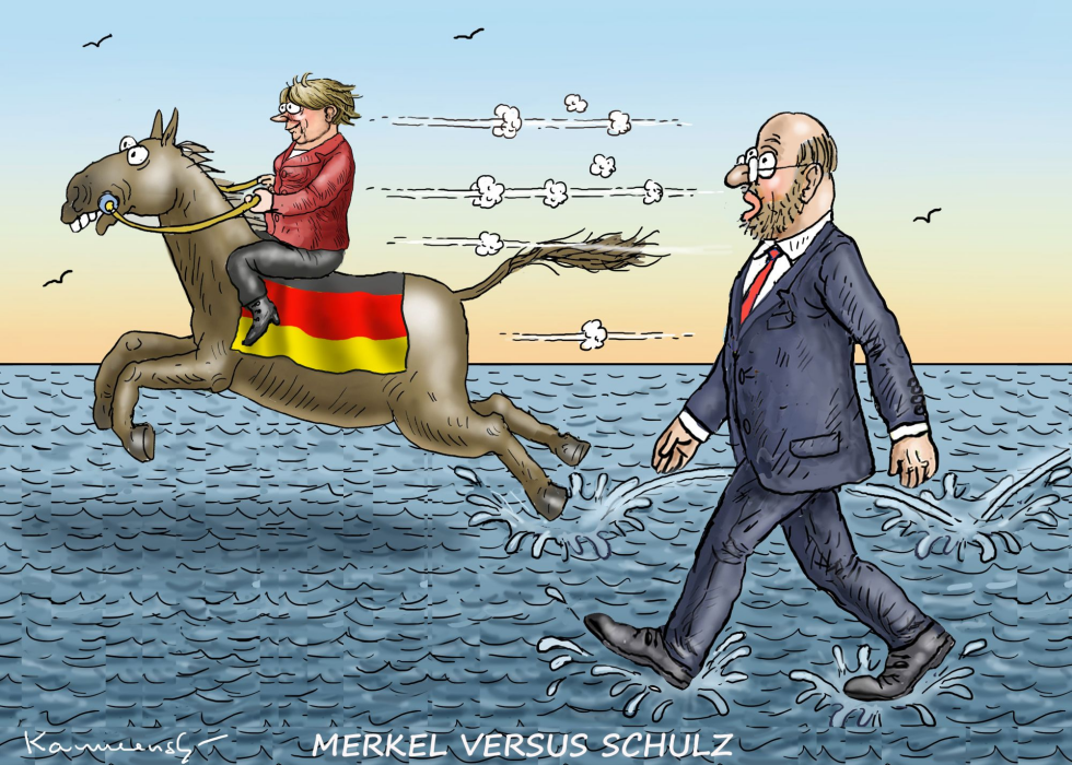 Merkel Versus Schulz