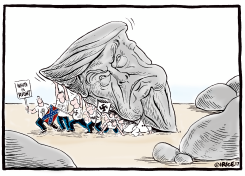 CRAWLING OUT FROM UNDER A ROCK by Ingrid Rice