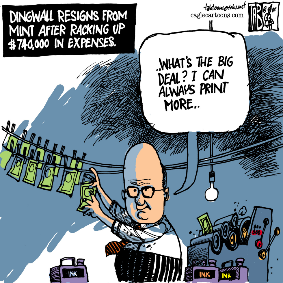 CANADA Dingwall Resigns COLOUR