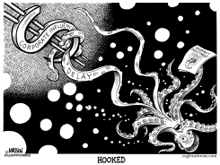 TOM DELAY HOOKED ON CORPORATE DONATIONS by R.J. Matson