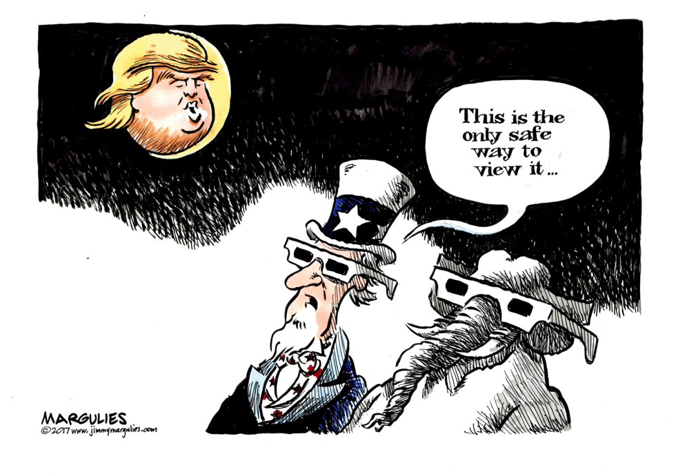 Trump eclipse color