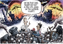 PLUS SIDE by Joe Heller