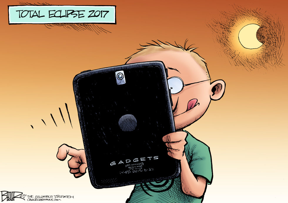  TOTAL ECLIPSE by Nate Beeler