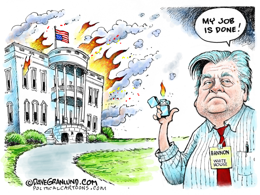 Bannon out COLOR