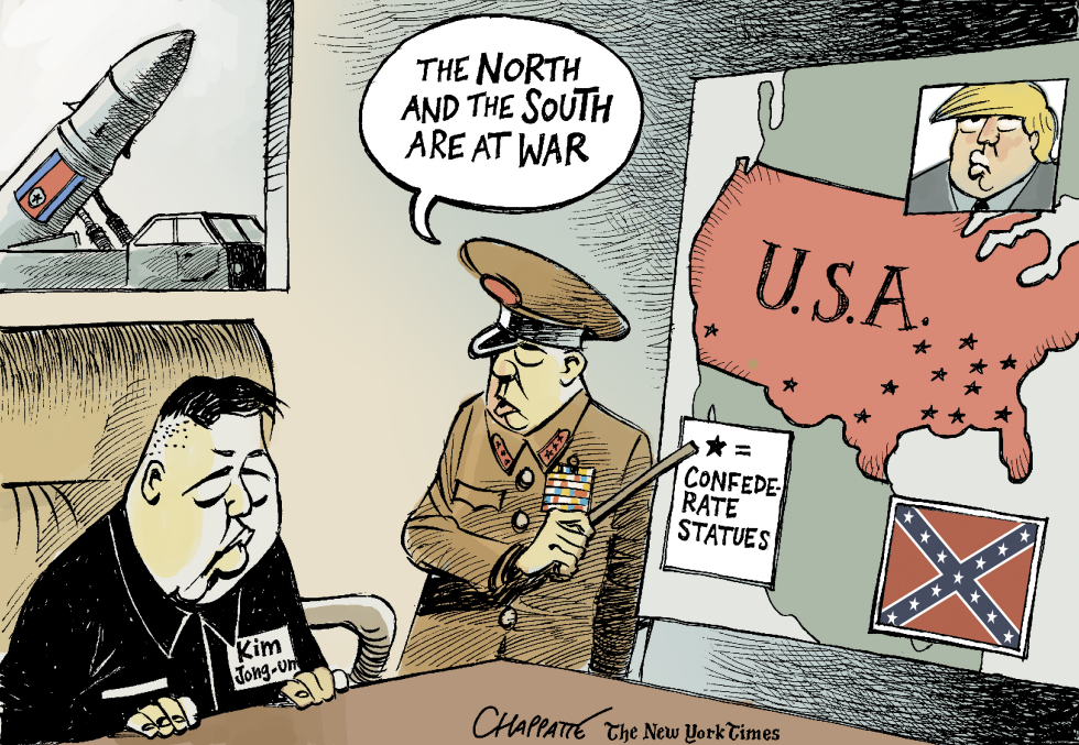 Fire and fury in the US