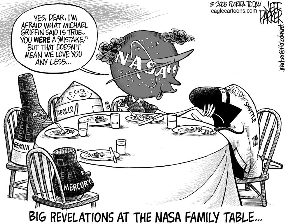  NASA FAMILY SECRET by Parker