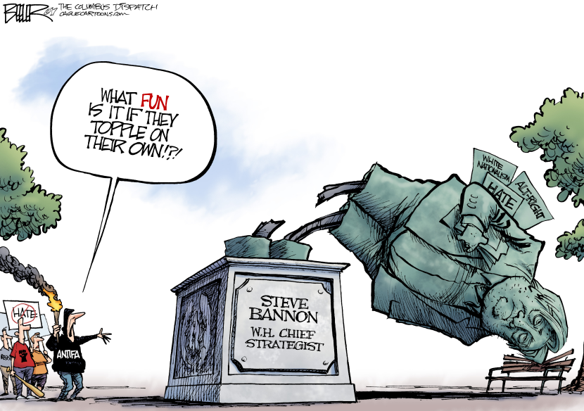 Bannon Statue
