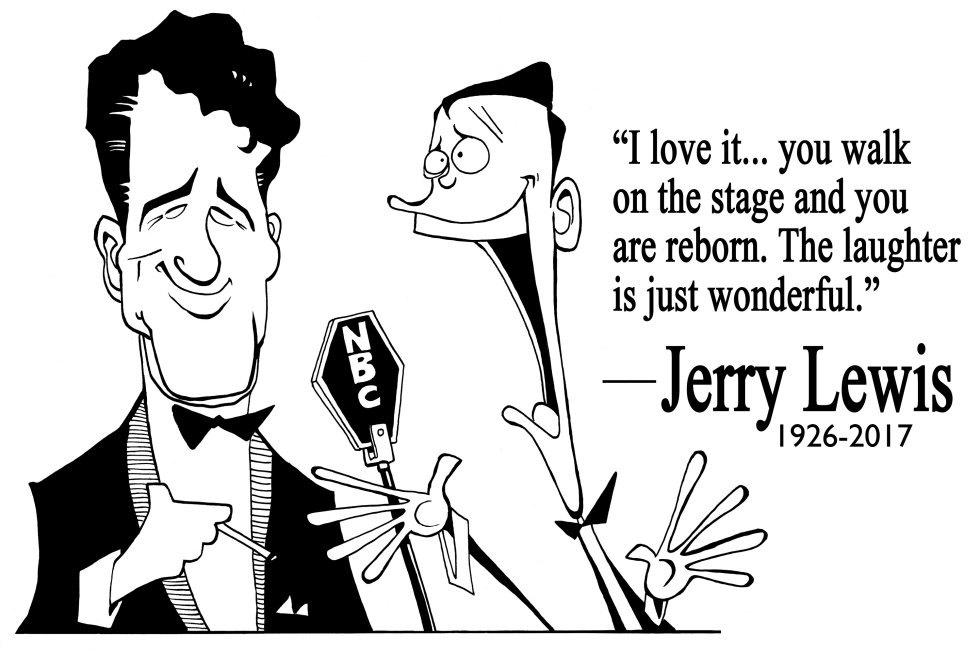 JERRY LEWIS, B/W