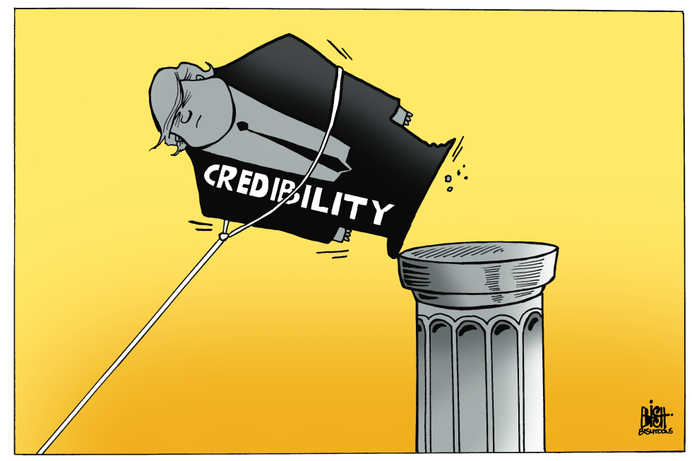 TRUMP CREDIBILITY, COLOR