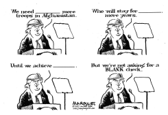TRUMP AND AFGHANISTAN by Jimmy Margulies