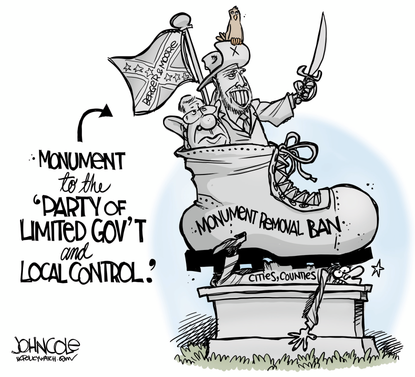 LOCAL NC GOP Monument