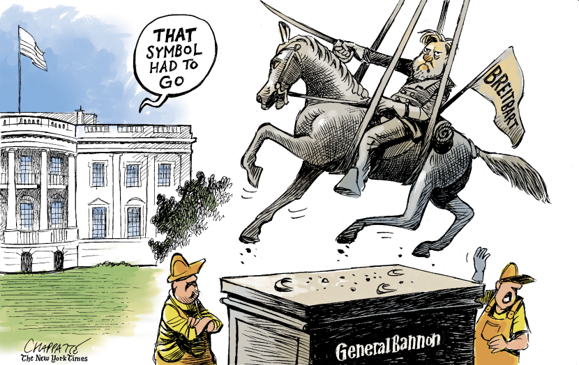 Steve Bannon is out