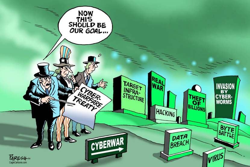 Cyberwar threat