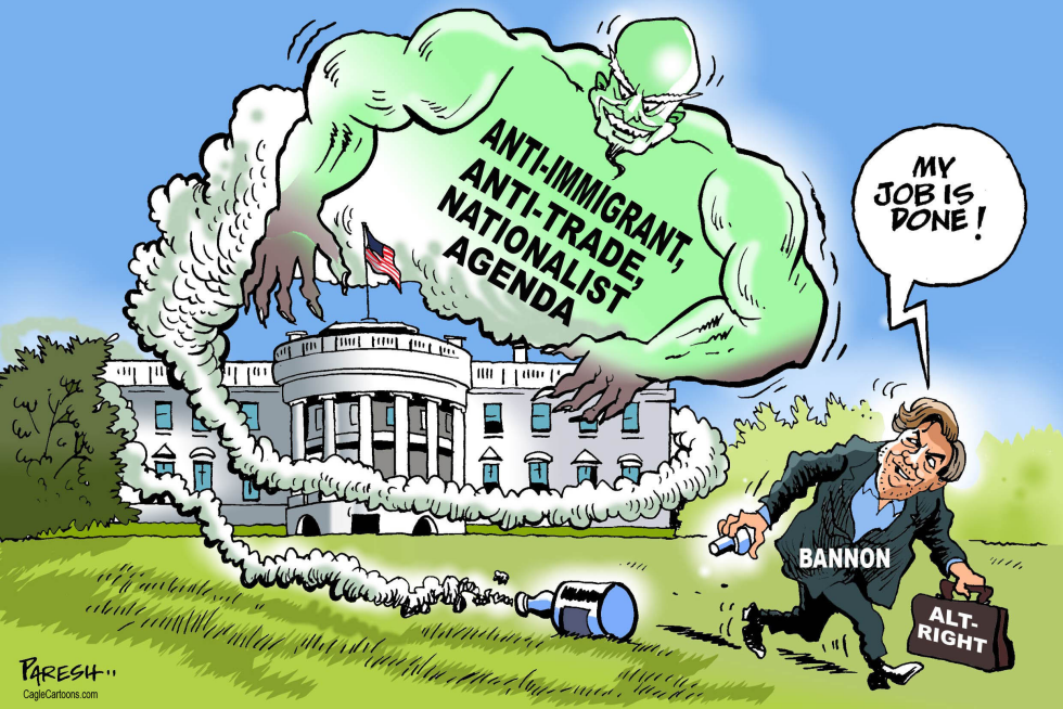  BANNON AND WHITE HOUSE by Paresh Nath