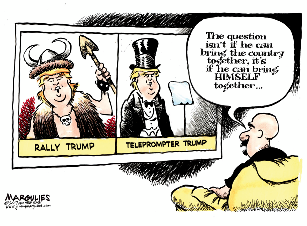 Trump multiple identity color