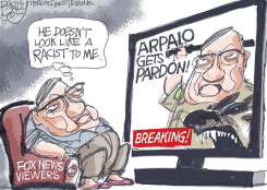 ARPAIO PARDON  by Pat Bagley