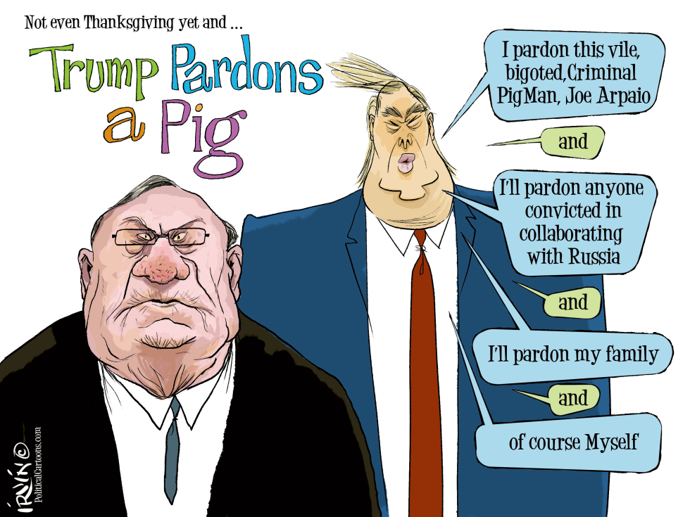 Trump Pardons a Pig-Arpaio