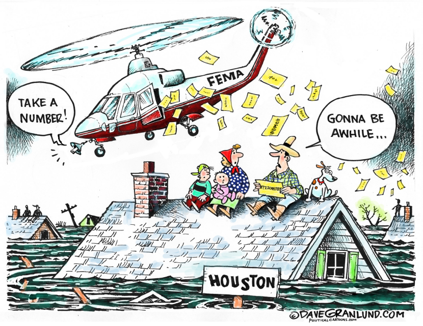 Houston flooding COLOR