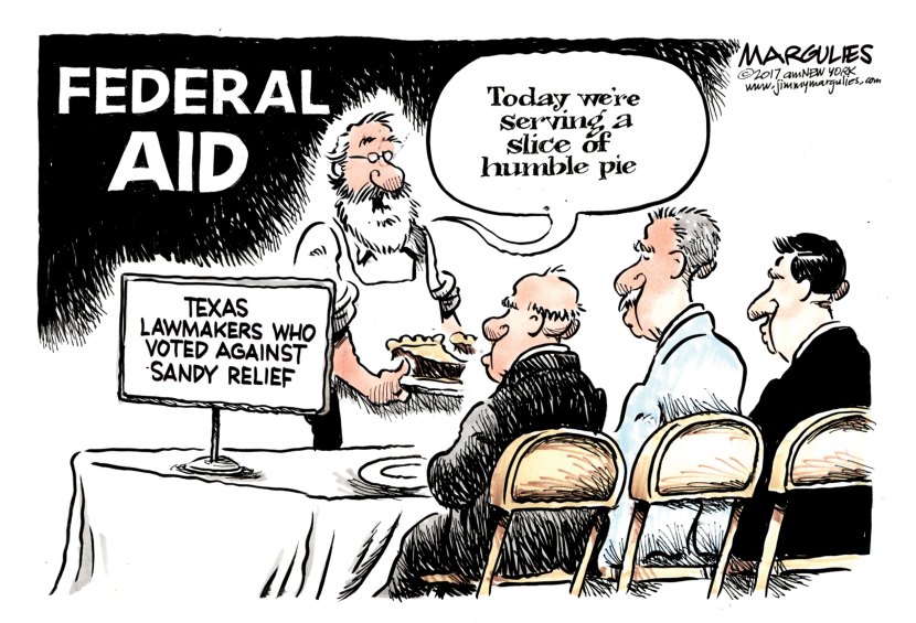Texas Lawmakers and Hurricane Relief color