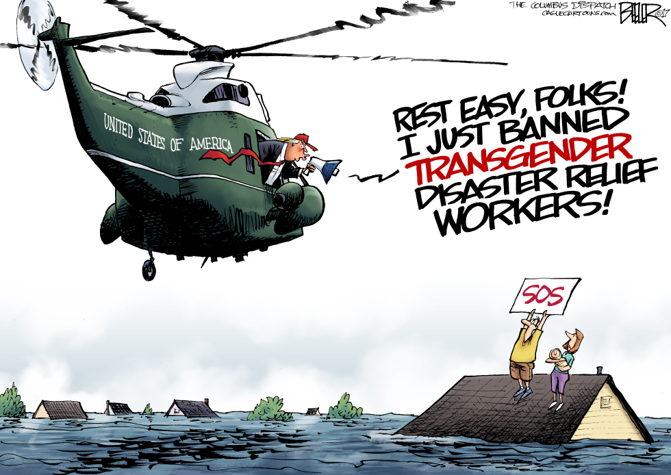  DISASTER RELIEF by Nate Beeler